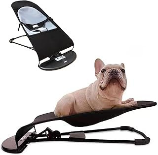 Ngiftey Dog Rocking Chair, Portable Cat Rocking Chair, Pet Dog Bed Cat Sofa, Foldable Rocking Chair Small Pet Rocker for P...