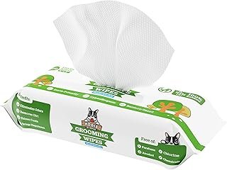 Sponsored Ad - Pogi's Dog Grooming Wipes - 100 Dog Wipes for Cleaning and Deodorizing - Plant-Based, Hypoallergenic Pet Wi...